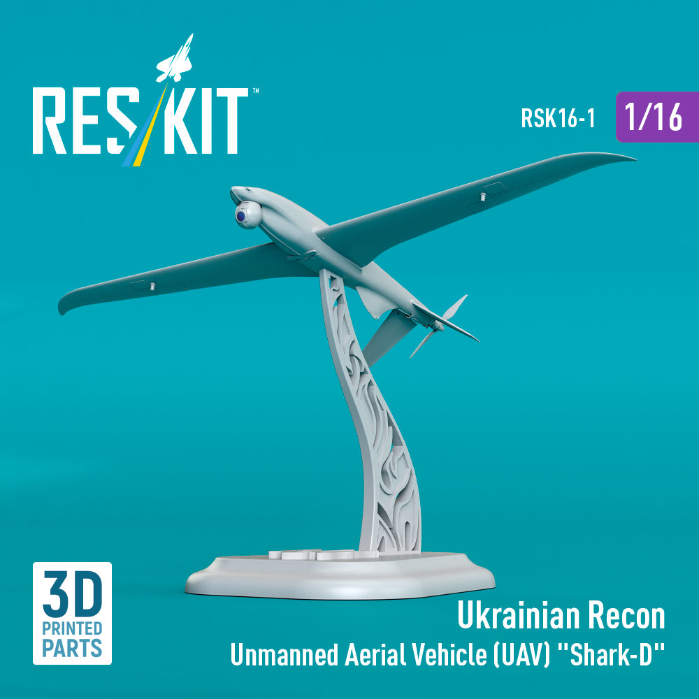 ResKit RSK16-1 1:16 Ukrainian Recon Unmanned Aerial Vehicle (UAV) 'Shark-D'