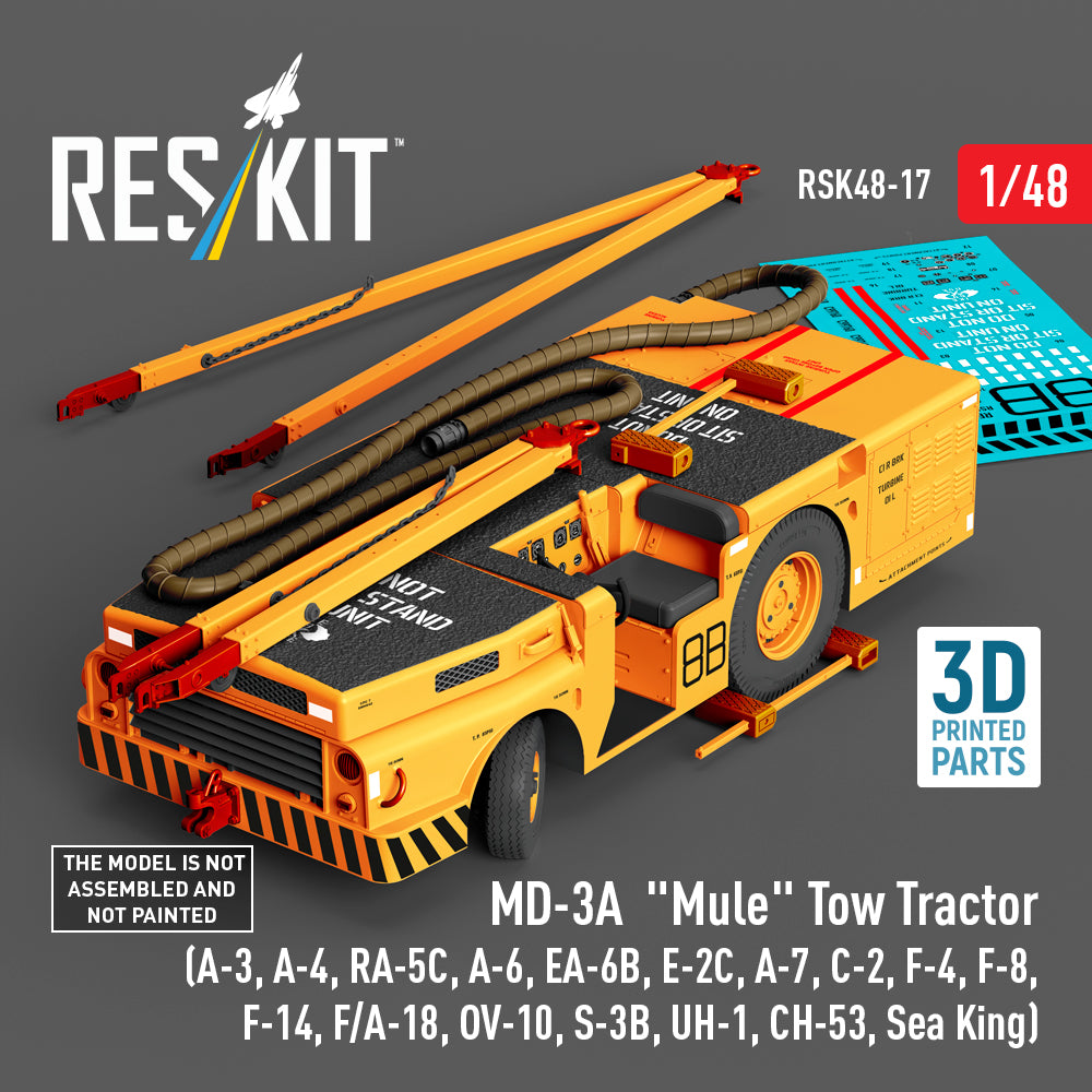 ResKit RSK48-17 1:48 MD-3A 'Mule' Tow Tractor