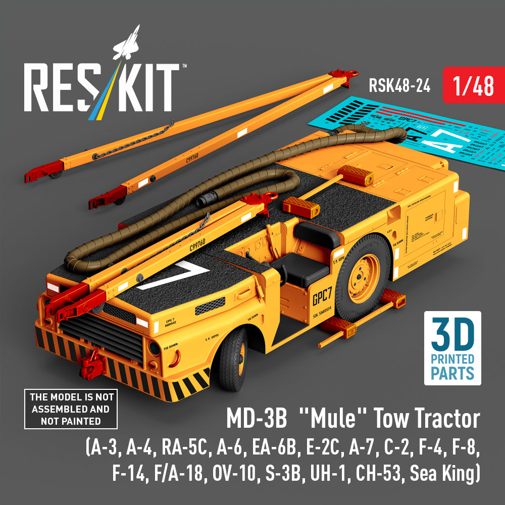 ResKit RSK48-24 1:48 MD-3B 'Mule' Tow Tractor