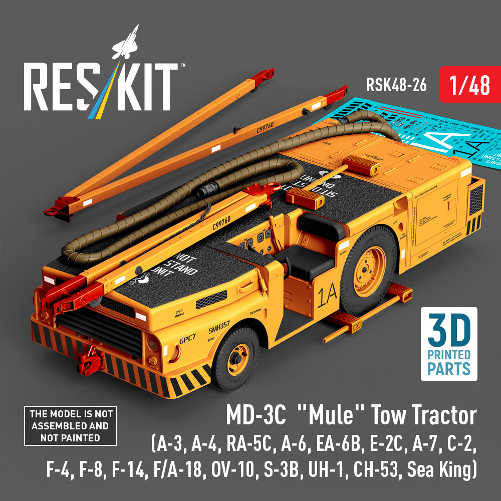 ResKit RSK48-26 1:48 MD-3C 'Mule' Tow Tractor