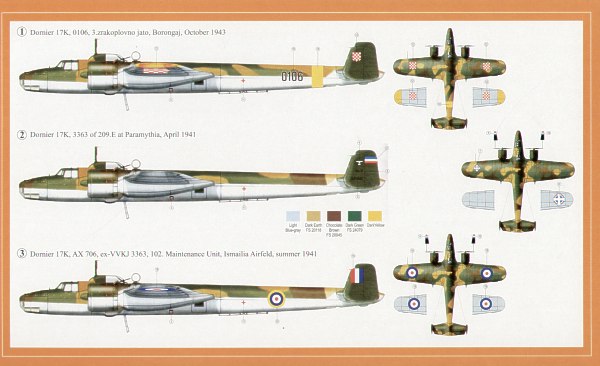 RS Models 92031 1:72 Dornier Do-17K Late Version