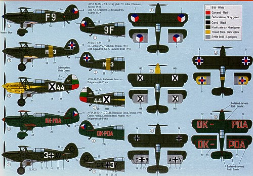 RS Models 92070 1:72 Avia B-534/IV late version