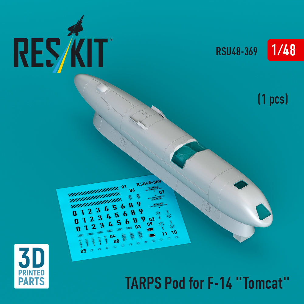 ResKit RSU48-0369 1:48 TARPS pod for Grumman F-14A Tomcat (1 pcs) (3D-Printed)