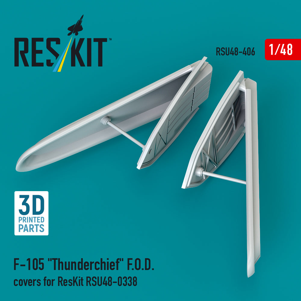 ResKit RSU48-406 1:48 Republic F-105 Thunderchief F.O.D. covers for ResKit RSU48-0338