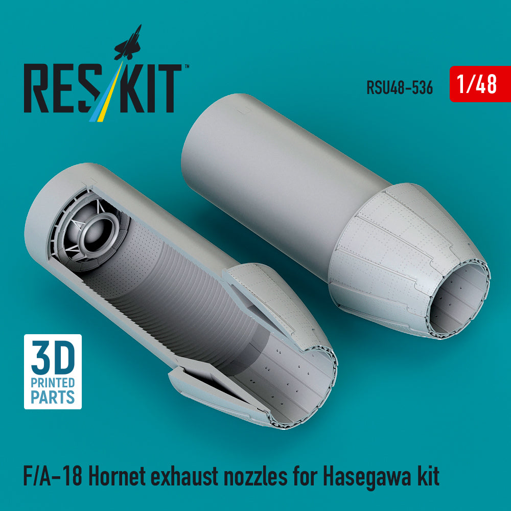 ResKit RSU48-536 1:48 F/A-18 Hornet exhaust nozzles