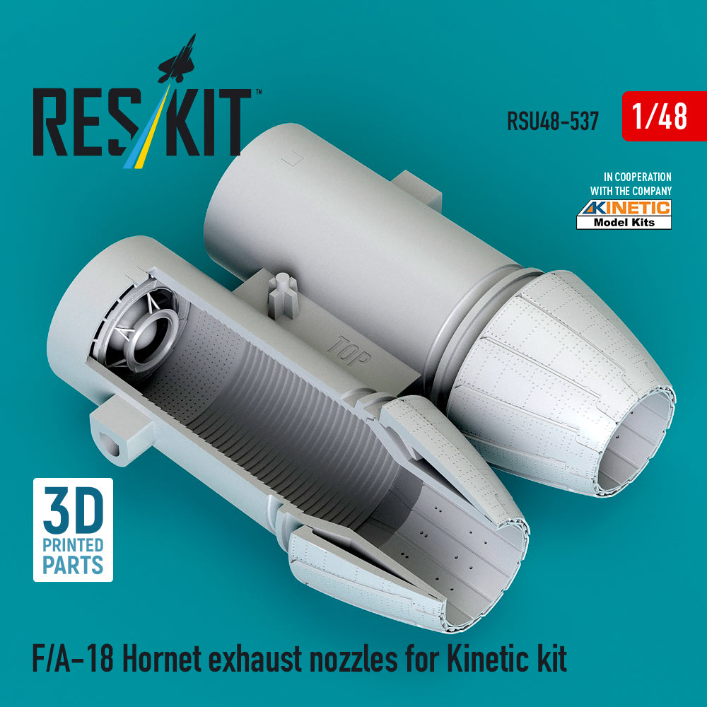 ResKit RSU48-537 1:48 F/A-18 Hornet exhaust nozzles