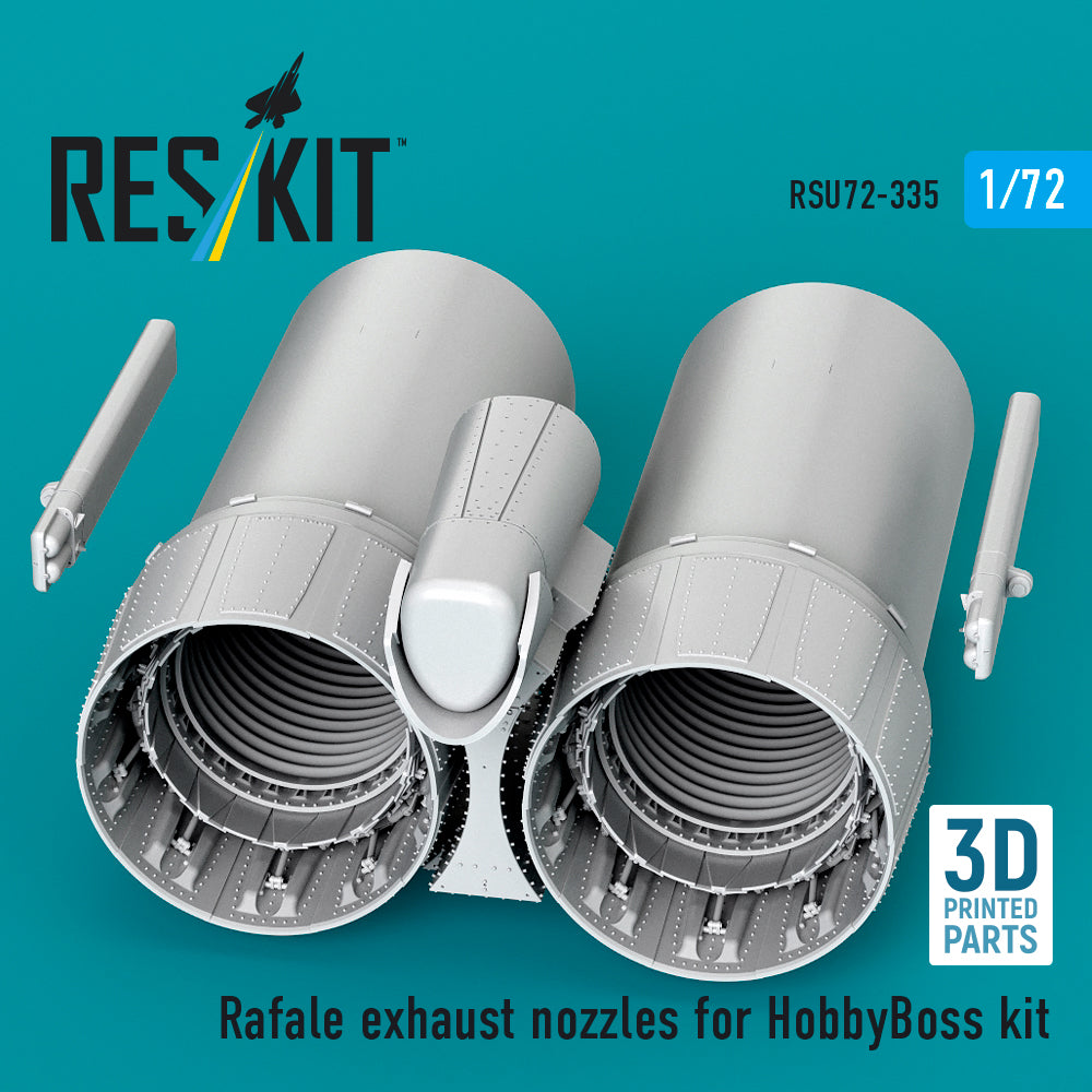 ResKit RSU72-335 1:72 Dassault Rafale exhaust nozzles