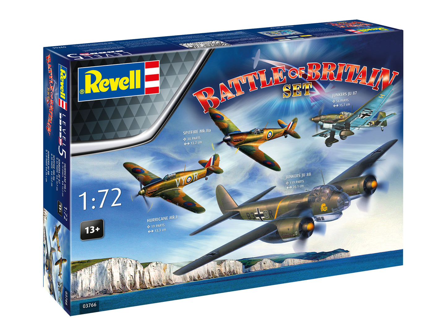 Revell 03766 1:72 Battle of Britain 85th Anniversary Set