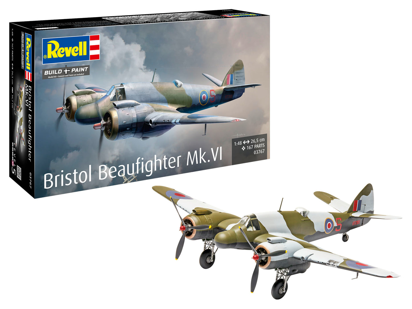 Revell 03767 1:48 Bristol Beaufighter Mk.VI