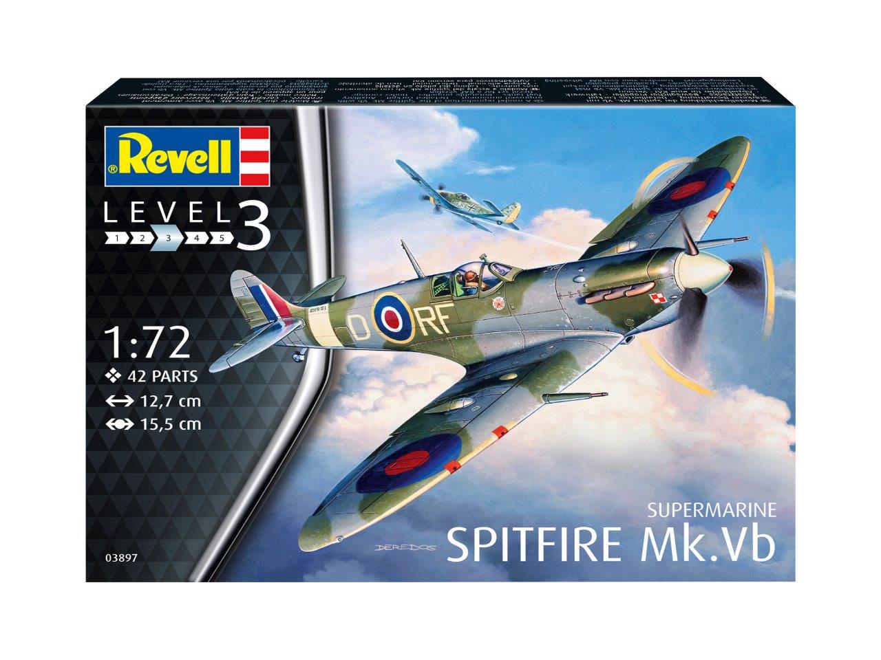 Revell 03897 1:72 Supermarine Spitfire Mk.Vb