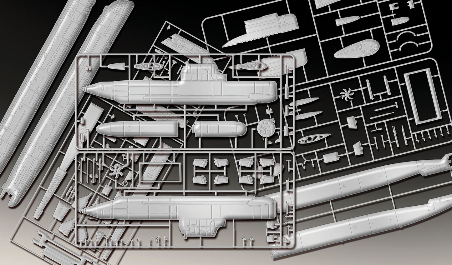 Revell 05186 1:144 70 Years Bundeswehr: Wilhelm Bauer, Class 2 Submarines