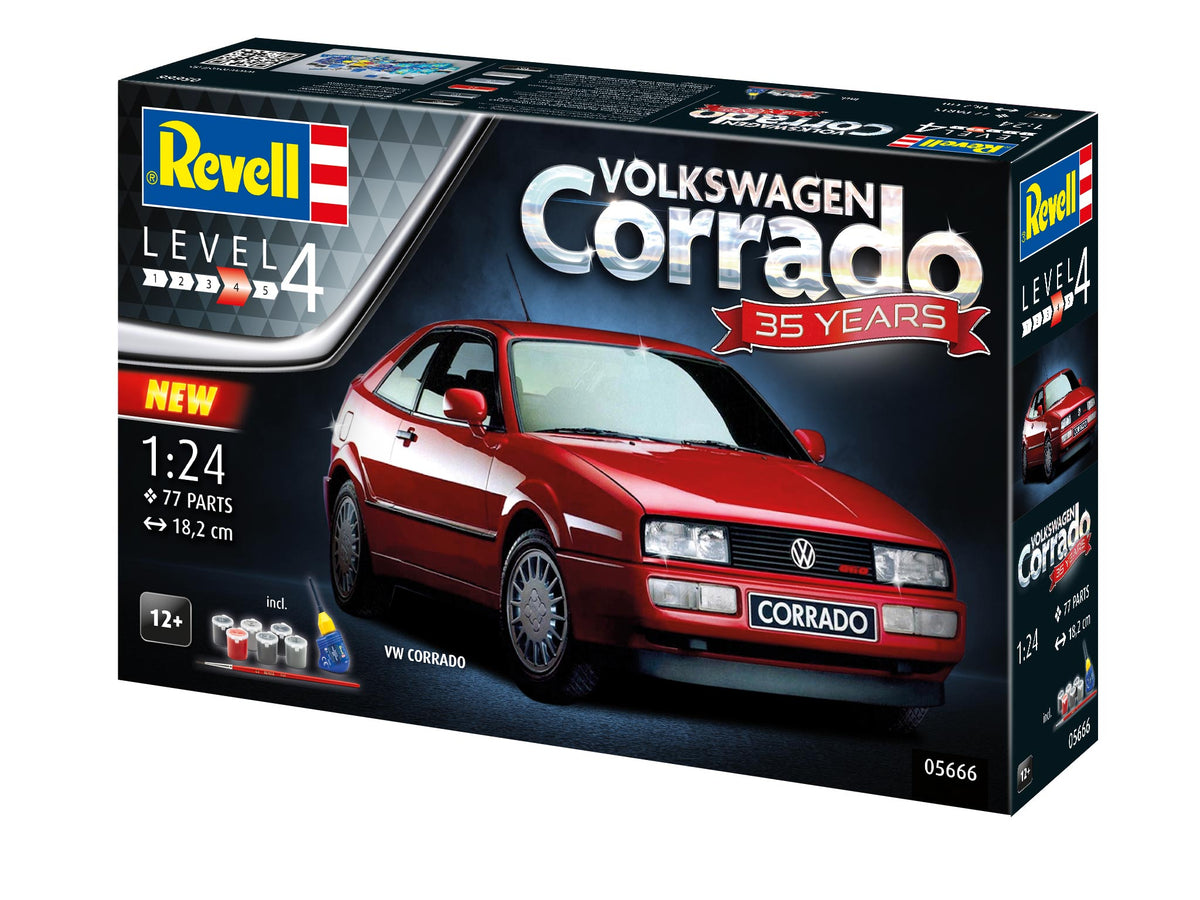 Revell 05666 1:24 Gift Set 35 Years 'VW Corrado'
