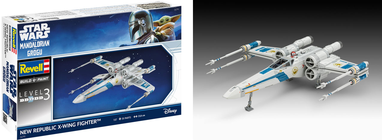 Revell 06791 1:57 Republic X-Wing Fighter™: The Mandalorian and Grogu Movie