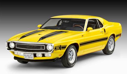 Revell 07729 1:25 1970 Shelby Mustang GT500
