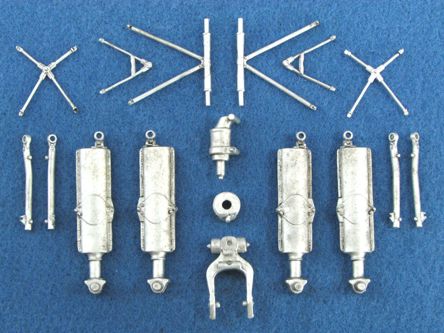 Scale Aircraft Conversions SAC24002 1:24 de Havilland Mosquito NF.II / FB Mk.VI Landing Gear