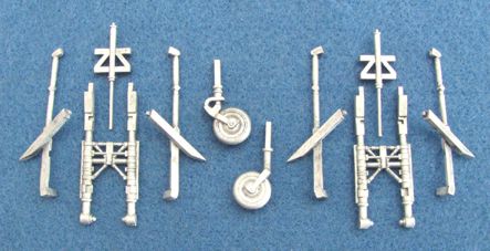 Scale Aircraft Conversions SAC48107 1:48 Bristol Beaufighter Mk.VI/ TF Mk.X Landing Gear