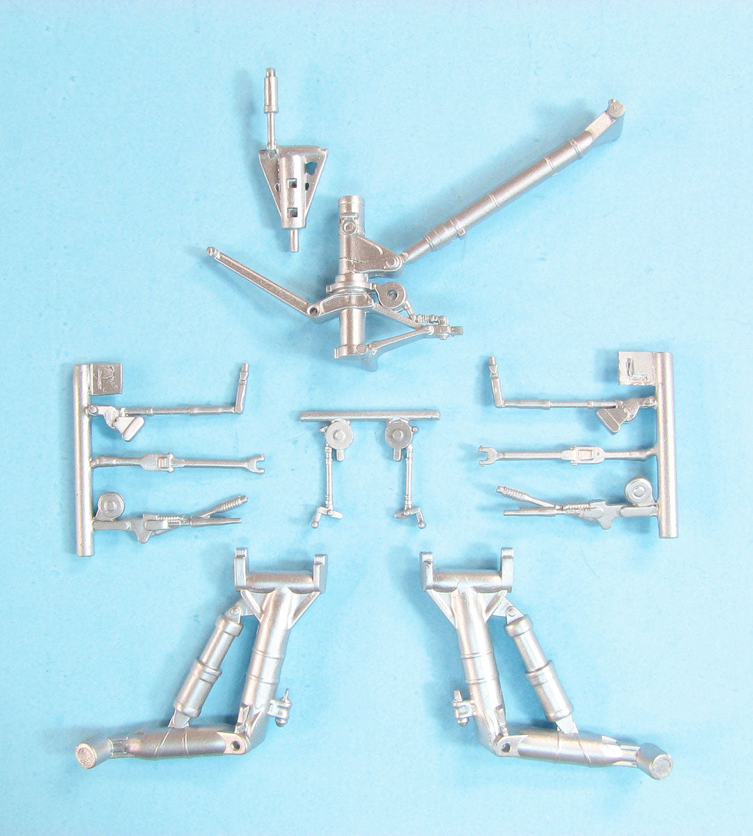 Scale Aircraft Conversions SAC48310 1:48 McDonnell-Douglas F/A-18A/F/A-18B/F/A-18C/F/A-18D Hornet Landing Gear