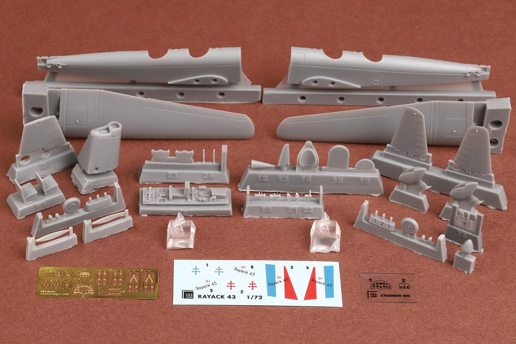 SBS Model SBS-704X 1:72 Rayack 43