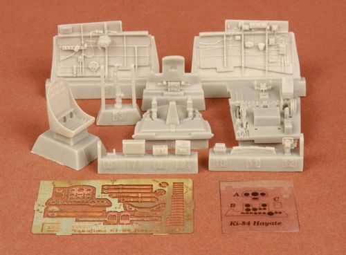 SBS Model SBS48023 1:48 Nakajima Ki-84 cockpit set