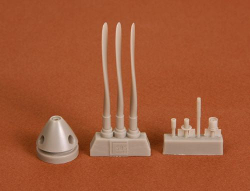 SBS Model SBS48030 1:48 Bell P-39Q/N Airacobra propeller set (Aeroproduct)
