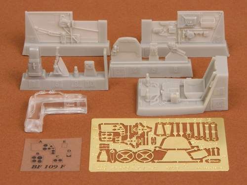 SBS Model SBS48037 1:48 Messerschmitt Bf-109F-2/Bf-109F-4 cockpit