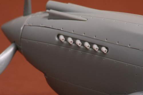 SBS Model SBS48054 1:48 Curtiss P-40B Warhawk/Tomahawk IIB exhaust set