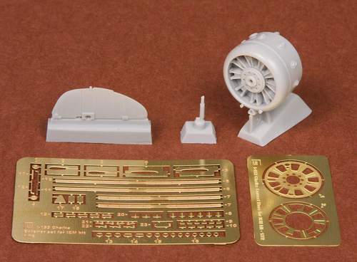 SBS Model SBS72034 1:72 Polikarpov I-153 Chaika cowling + exterior set
