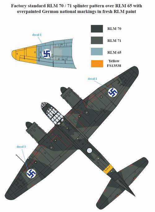 SBS Model SBSD4809D 1:48 Junkers Ju-88A-4 in Finnish service