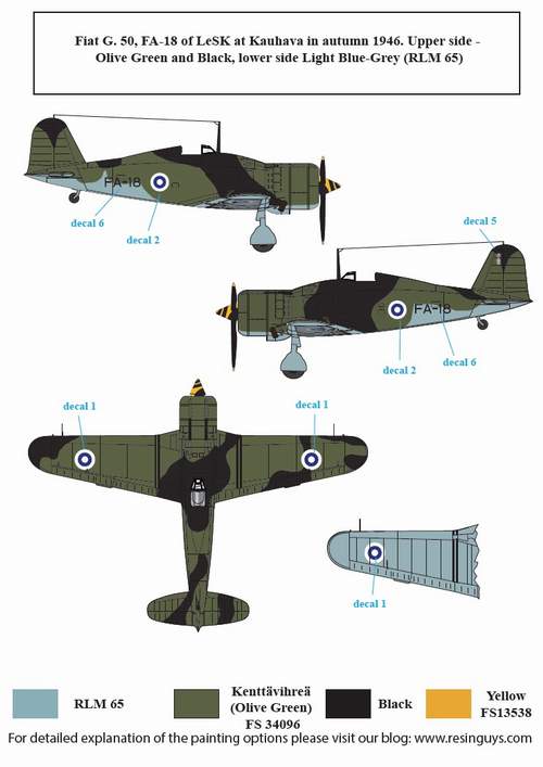 SBS Model SBSD4837D 1:48 Finnish Fighters - Post War Markings