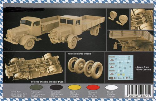 Schatton Modellbau 72001 1:72 Mercedes DB L-4500 S Early