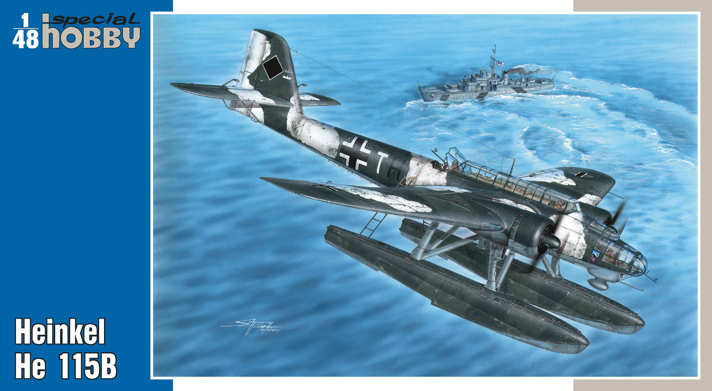 Special Hobby SH 48110 1:48 Heinkel He-115B floatplane