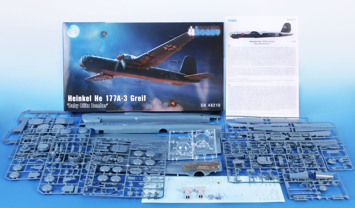 Special Hobby SH48210 1:48 Heinkel He-177A-3 'Grief'