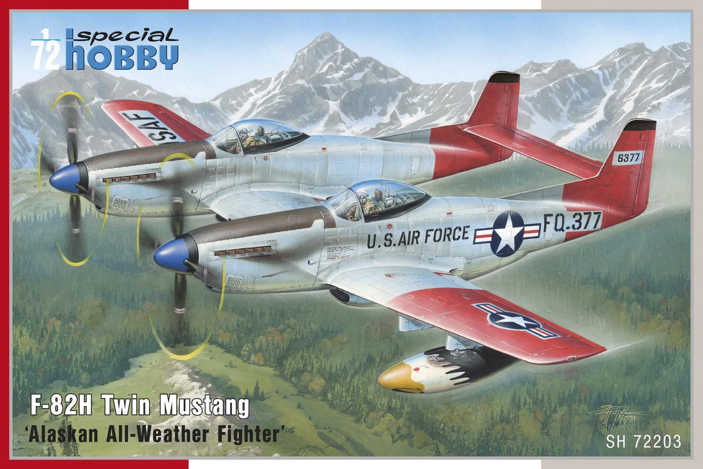 Special Hobby SH 72203 1:72 North-American F-82H Twin Mustang 'Alaskan All Weather Fighter