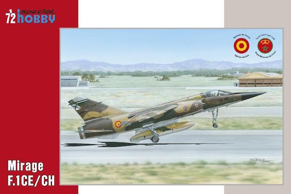 Special Hobby SH72289 1:72 Dassault_Mirage F.1CE/CH