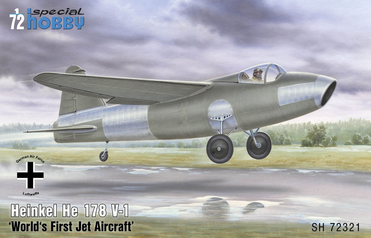 Special Hobby SH72321 1:72 Heinkel He-178V-1 'World's First Jet'