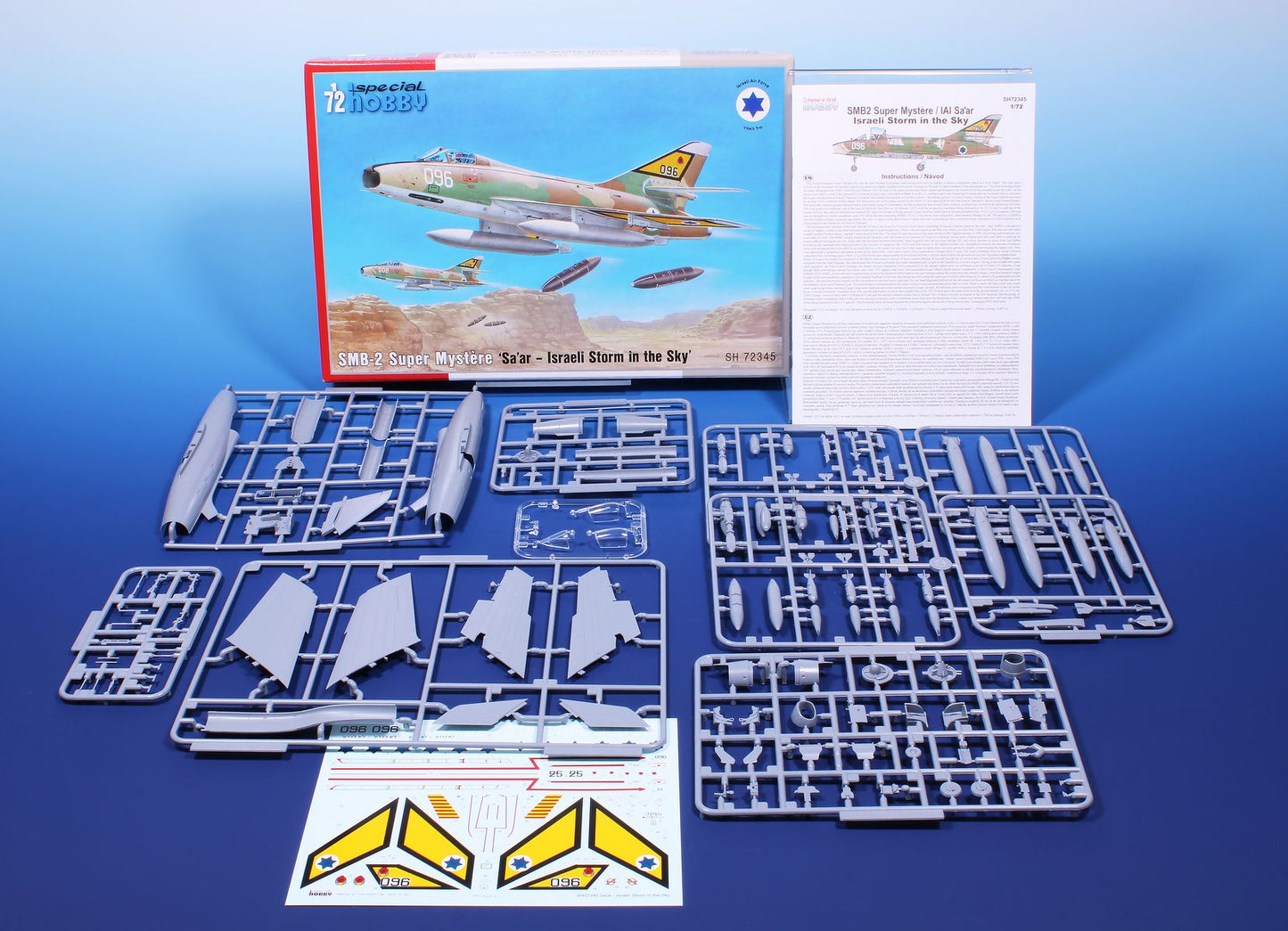 Special Hobby SH 72345 1:72 Dassault SMB-2 Super Mystere 'Sa'ar 'Israeli Storm in the Sky'