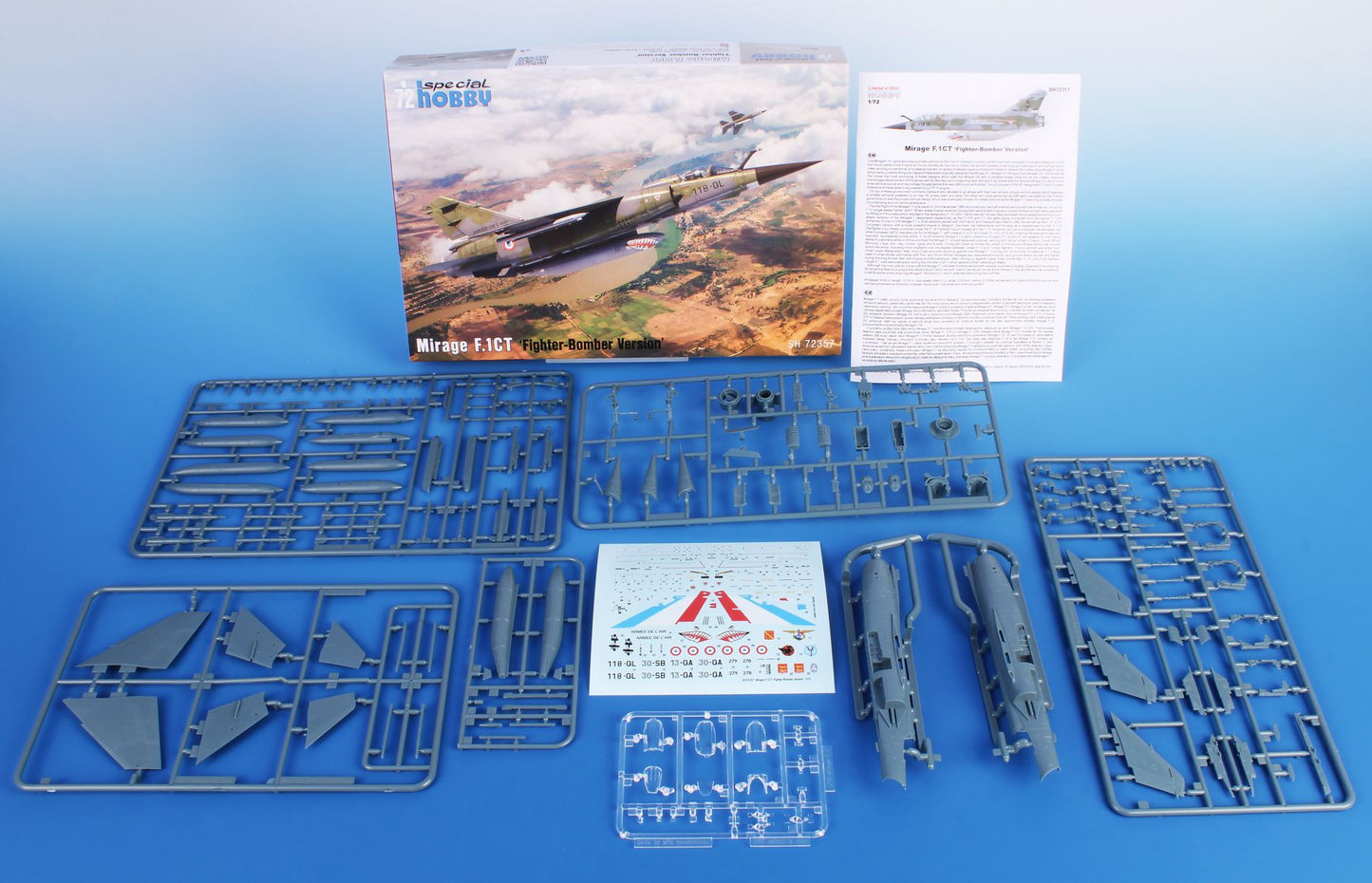 Special Hobby SH72357 1:72 Dassault Mirage F.1CT