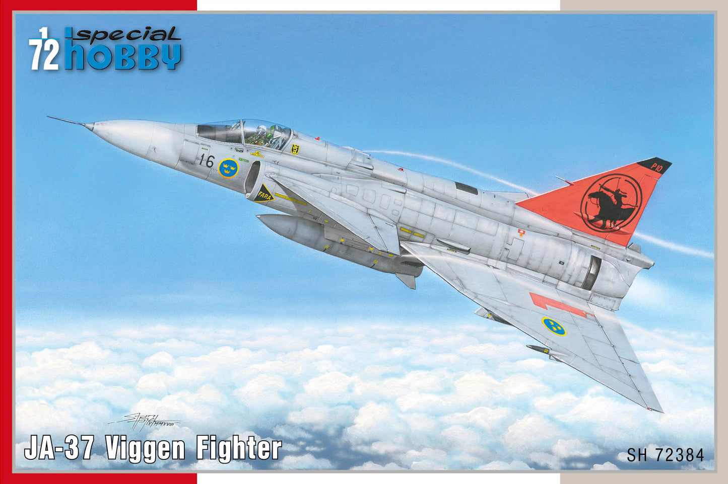 Special Hobby SH72384 1:72 JA-37 Viggen Fighter