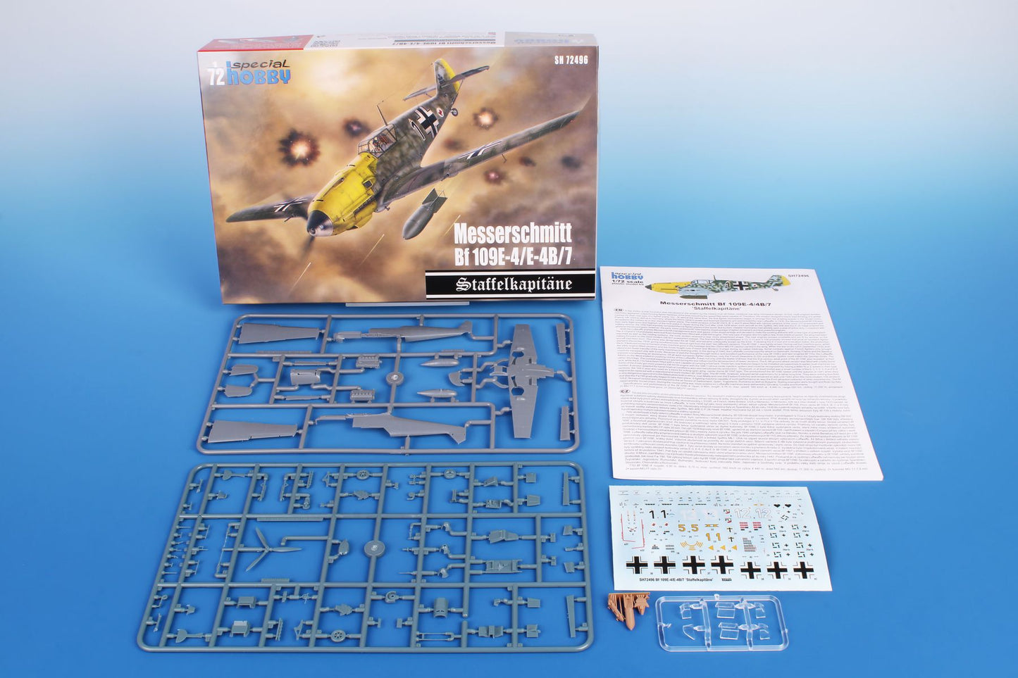 Special Hobby SH 72496 1:72 Messerschmitt Bf 109E-4/7 ‘Staffelkapitäne’