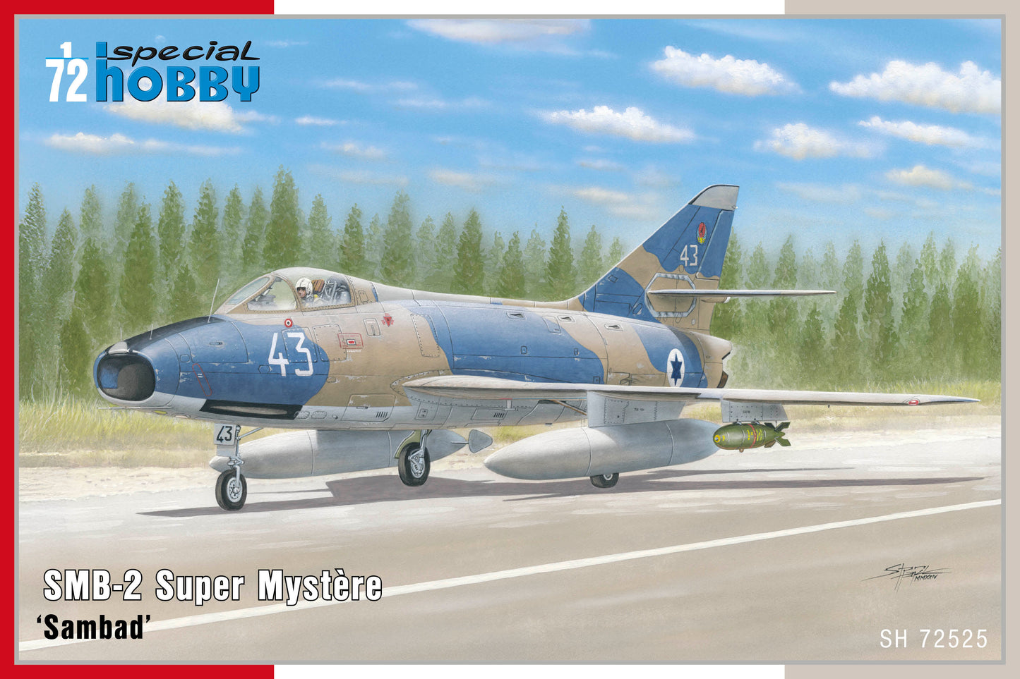 Special Hobby SH 72525 1:72 Dassault SMB-2 Super Mystere