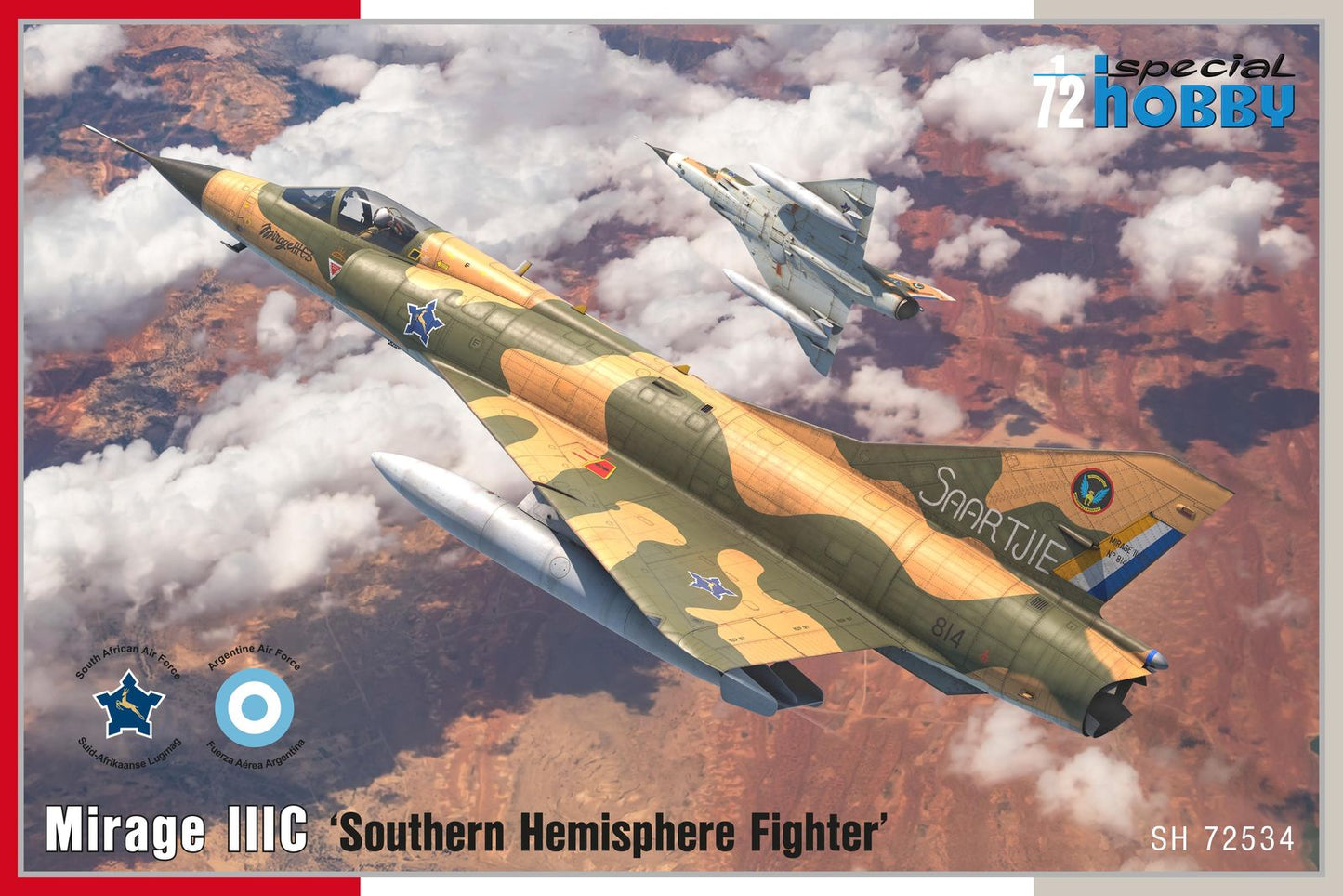 Special Hobby SH 72534 1:72 Dassault Mirage IIIC ‘Southern Hemisphere Fighter’