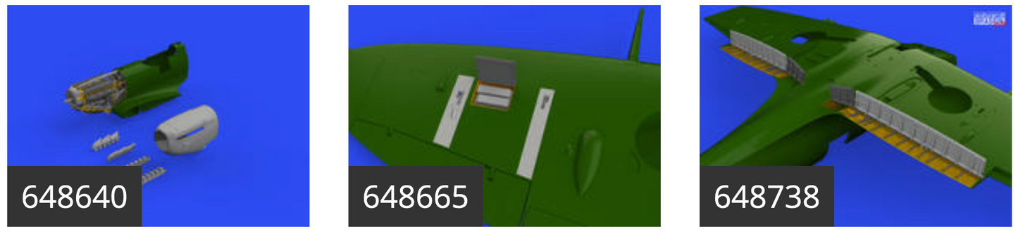 Eduard Brassin SIN64886 1:48 Supermarine Spitfire Mk.Vb ADVANCED