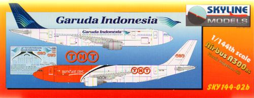 Skyline 14402B 1:144 Airbus A300B4 Garuda & TNT