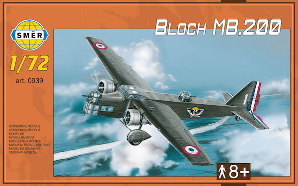 Smer 939 1:72 Bloch MB.200 (ex KP)