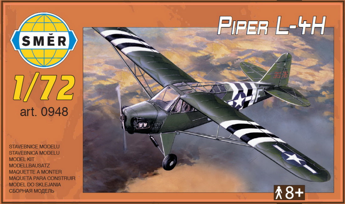 Smer 948 1:72 Piper L-4H 'on wheels' (ex KP)