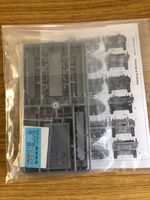 S & M Models SMK72-70 1:72 FV 432 Mk.2/1 Armoured Personnel Carrier - Bagged no box