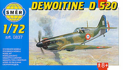 Smer 837 1:72 Dewoitine D.520