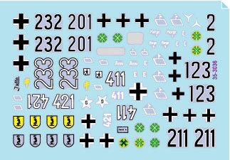 Star Decals 35-3036 1:35 Sturmpanzers in Italy.