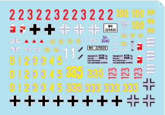 Star Decals 35-3040 1:35 Northern Front Tanks.German tanks in Finland & Norway # 1.