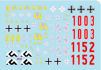 Star Decals 35-3045 1:35 Pz.Kpfw. 38(t) Praga.Operation Barbarossa and beyond